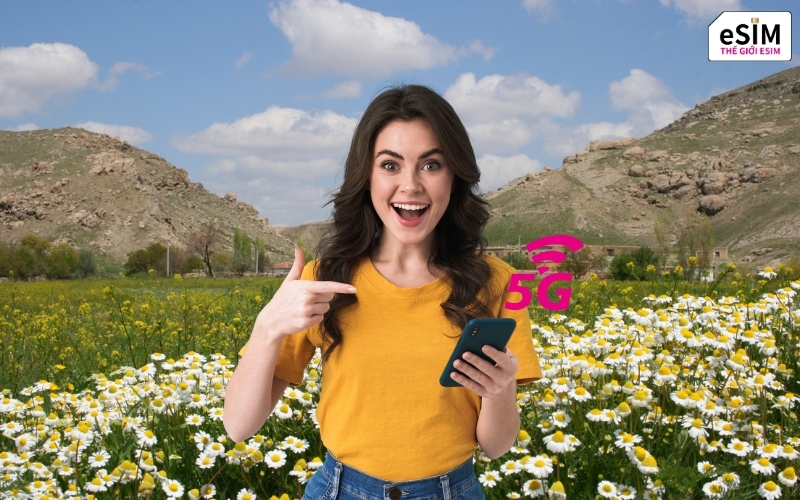 eSIM Trung Á 4 Nước phù hợp cho du lịch tự túc, công tác và làm việc từ xa xuyên biên giới.